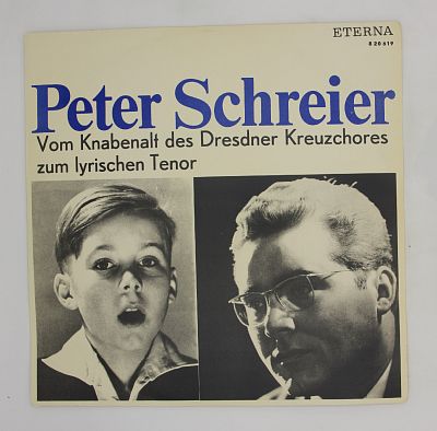 От мальчика Дрезденского крестового хора до Лирического тенора