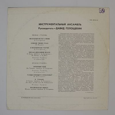 Инструментальный Ансамбль