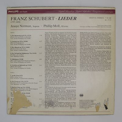 Schubert - Phillip Moll – Lieder