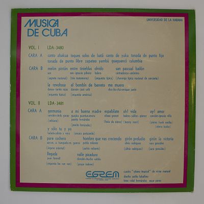 Musica De Cuba