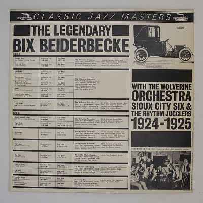 The Legendary Bix Beiderbecke