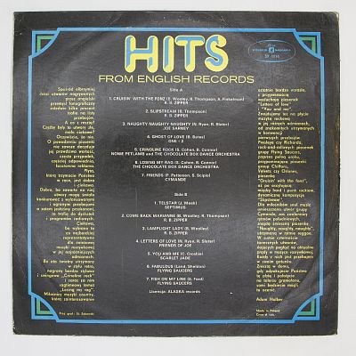 Hits From English Records