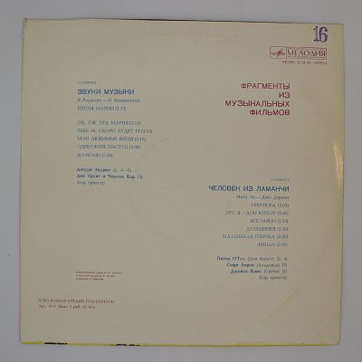 Звуки Музыки / Человек Из Ламанчи