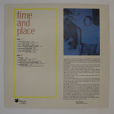Time And Place