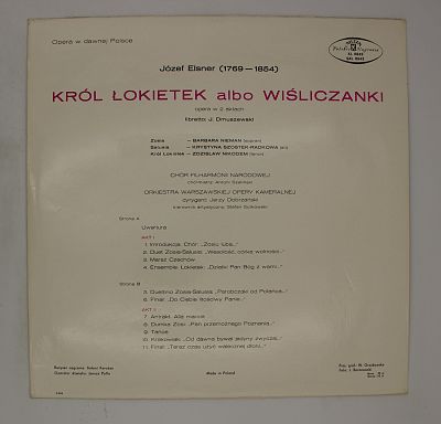 Король Локетек - Opera W 2 Aktach
