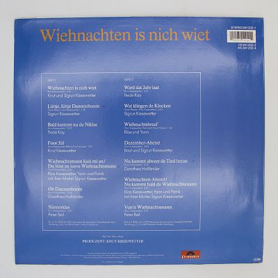 Wiehnachten Is Nich Wiet
