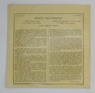 Francia Orgonamuvek