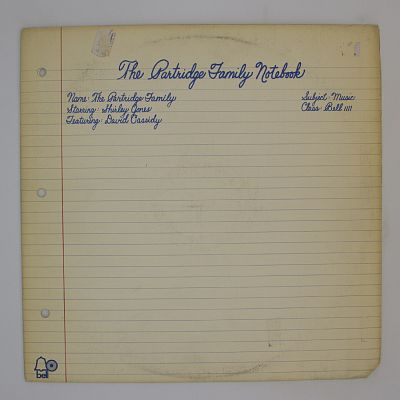 The Partridge Family Notebook