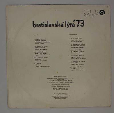 Bratislavská Lýra'73