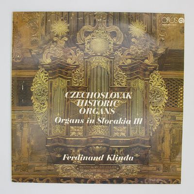 Чехословацкие исторические органы. Органы в Словакии III. Фердинанд Клинда