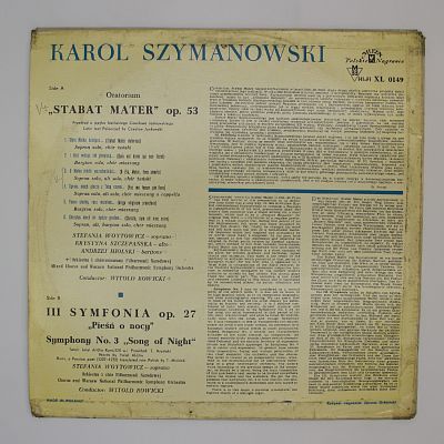 Stabat Mater. Симфония №3