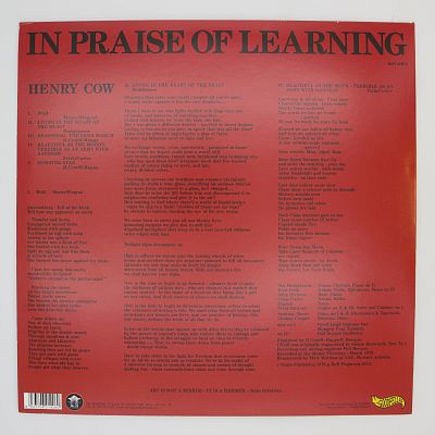 In Praise Of Learning
