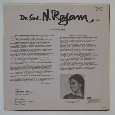 Dr. Smt. N. Rajam
