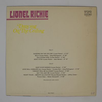 Dancing On The Ceiling