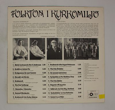 Folkton i kyrkomiljö