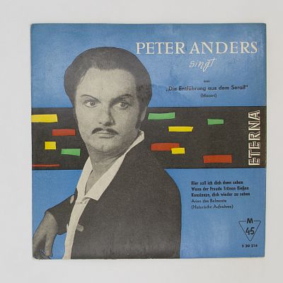 Peter Anders Singt