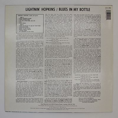 Blues In My Bottle