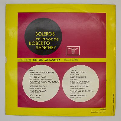 Boleros En La Voz De Roberto Sanchez
