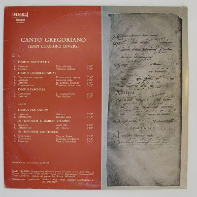 Canto Gregoriano - 1