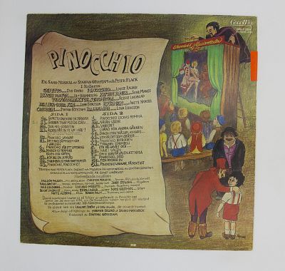 Пиноккио. На шведском языке