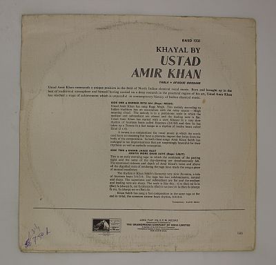 Khayal By Ustad Amir Khan