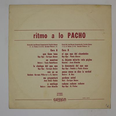 Ritmo A Lo Pacho