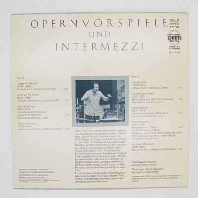Opernvorspiele Und Intermezzi